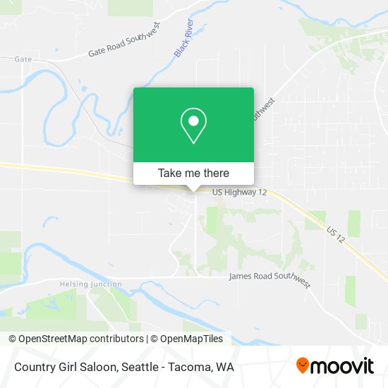 Country Girl Saloon map
