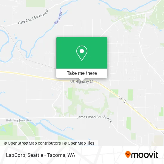 LabCorp map