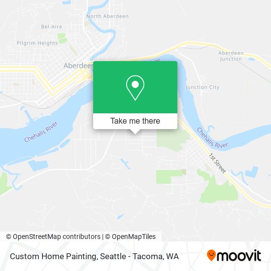 Custom Home Painting map