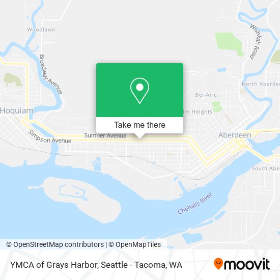 Mapa de YMCA of Grays Harbor