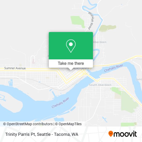 Trinity Parris Pt map