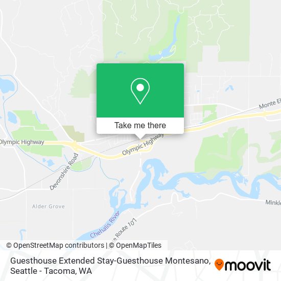 Guesthouse Extended Stay-Guesthouse Montesano map