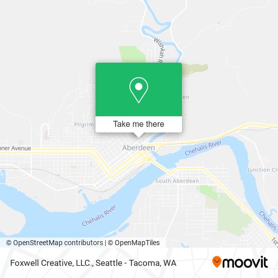 Foxwell Creative, LLC. map