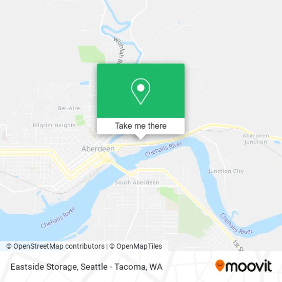 Mapa de Eastside Storage