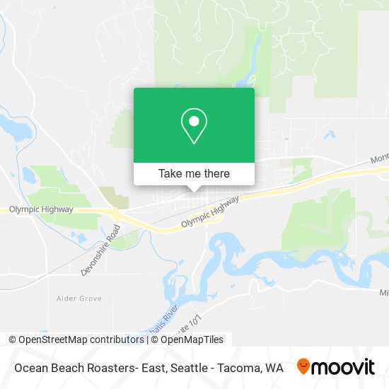 Ocean Beach Roasters- East map