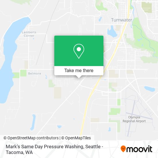 Mark's Same Day Pressure Washing map