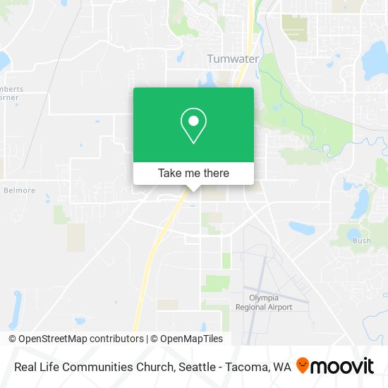 Real Life Communities Church map