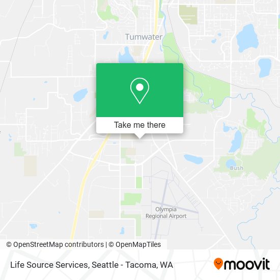 Life Source Services map