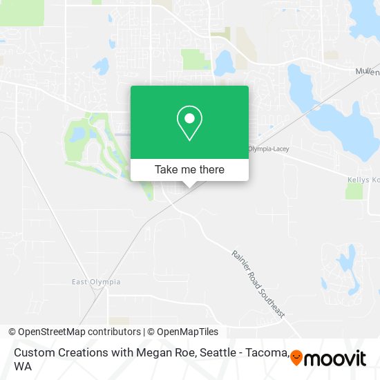 Custom Creations with Megan Roe map