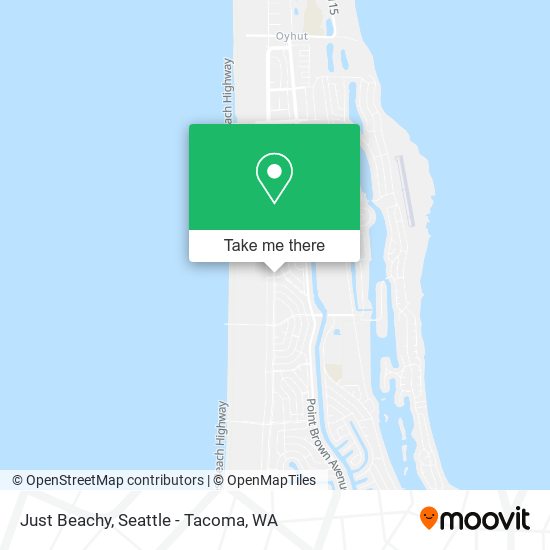 Just Beachy map