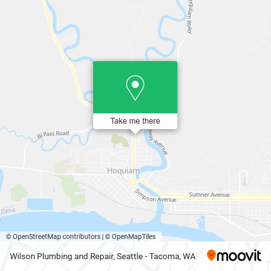 Mapa de Wilson Plumbing and Repair