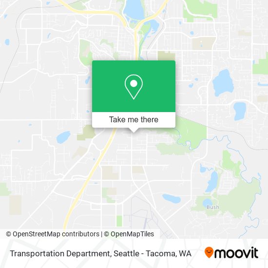 Mapa de Transportation Department