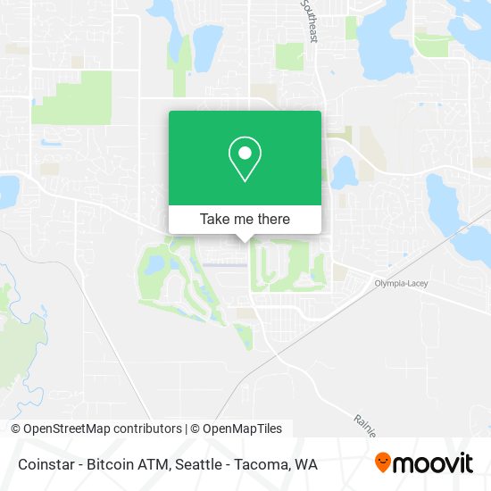 Mapa de Coinstar - Bitcoin ATM