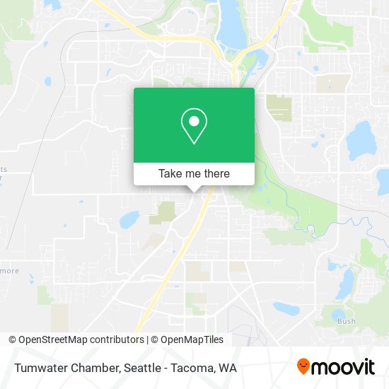 Tumwater Chamber map