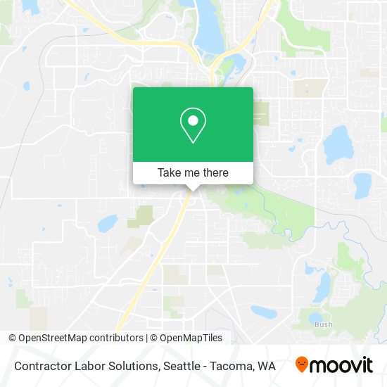 Mapa de Contractor Labor Solutions