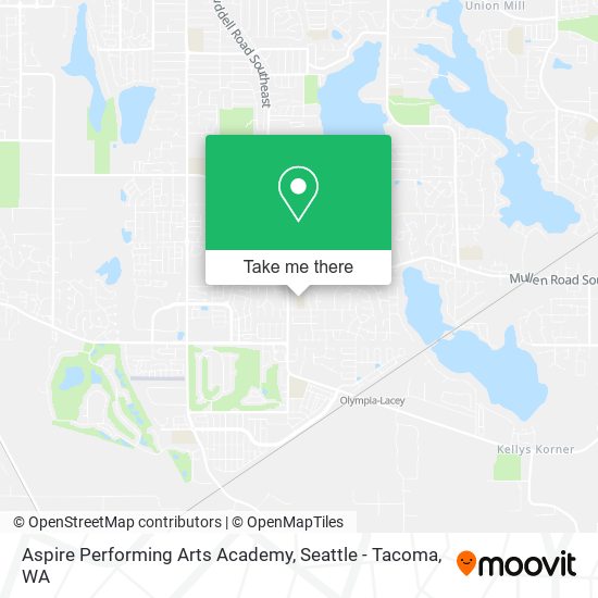 Aspire Performing Arts Academy map