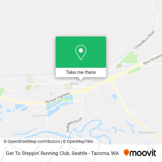 Mapa de Get To Steppin' Running Club