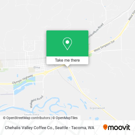 Chehalis Valley Coffee Co. map