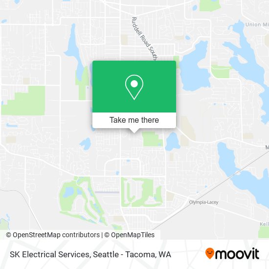 SK Electrical Services map