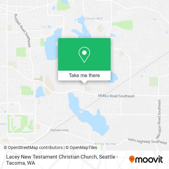 Mapa de Lacey New Testament Christian Church