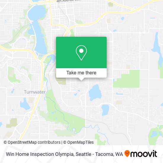 Win Home Inspection Olympia map