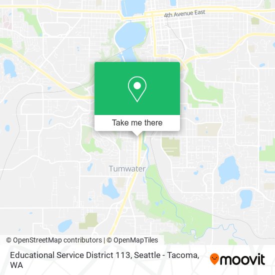 Mapa de Educational Service District 113
