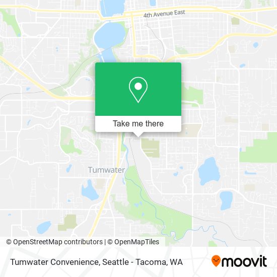 Tumwater Convenience map