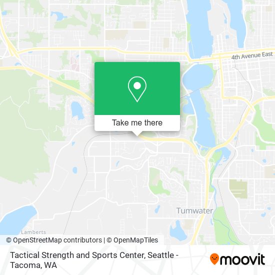 Mapa de Tactical Strength and Sports Center