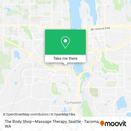 Mapa de The Body Shop~Massage Therapy