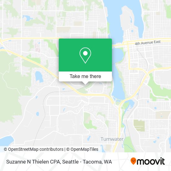 Suzanne N Thielen CPA map
