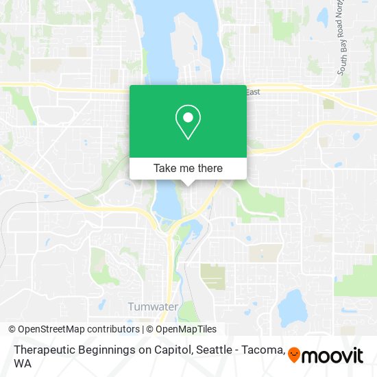 Therapeutic Beginnings on Capitol map