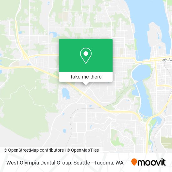 West Olympia Dental Group map