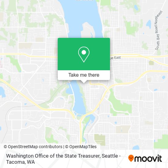 Mapa de Washington Office of the State Treasurer