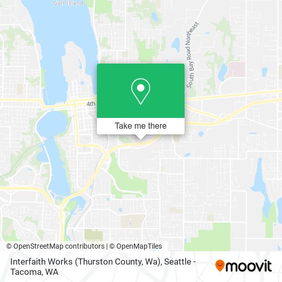 Mapa de Interfaith Works (Thurston County, Wa)