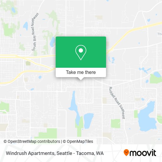 Windrush Apartments map