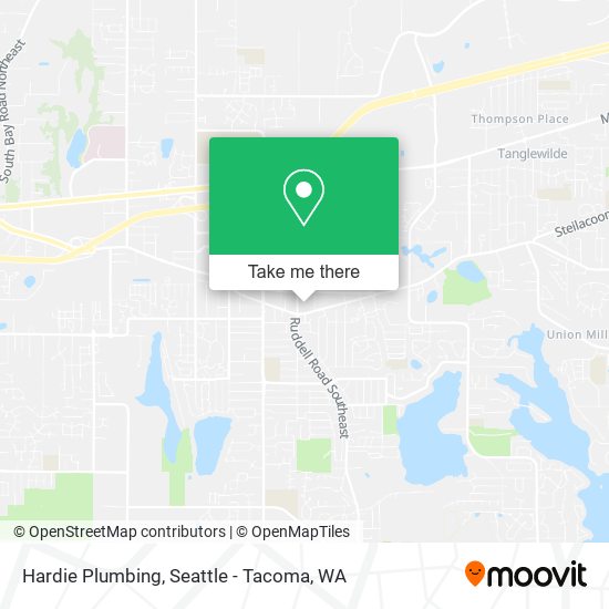 Hardie Plumbing map
