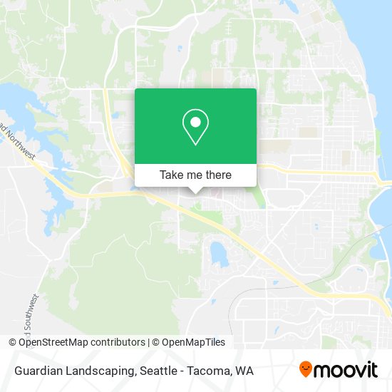 Mapa de Guardian Landscaping