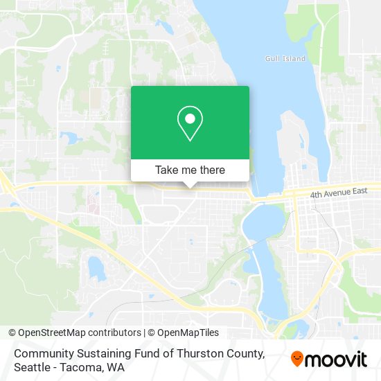 Mapa de Community Sustaining Fund of Thurston County
