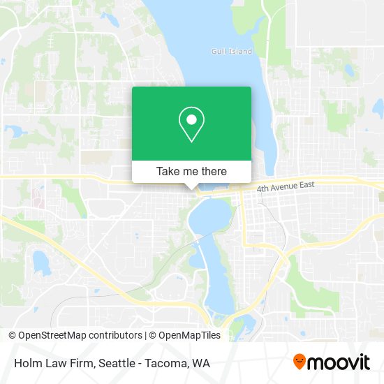 Holm Law Firm map