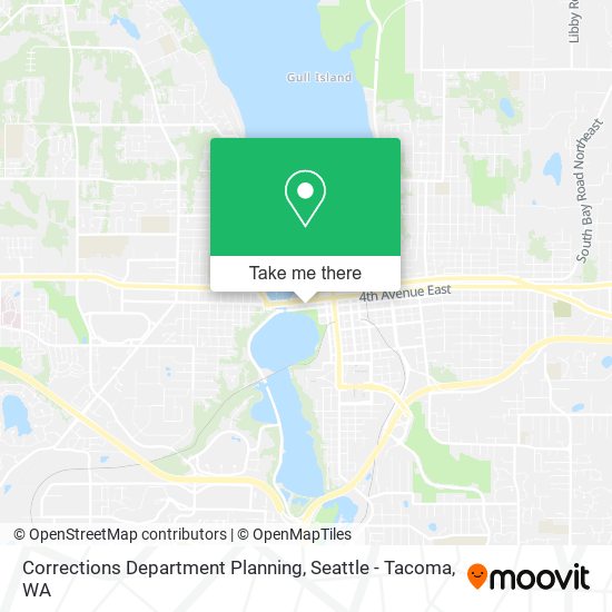 Corrections Department Planning map