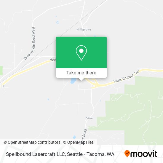 Spellbound Lasercraft LLC map