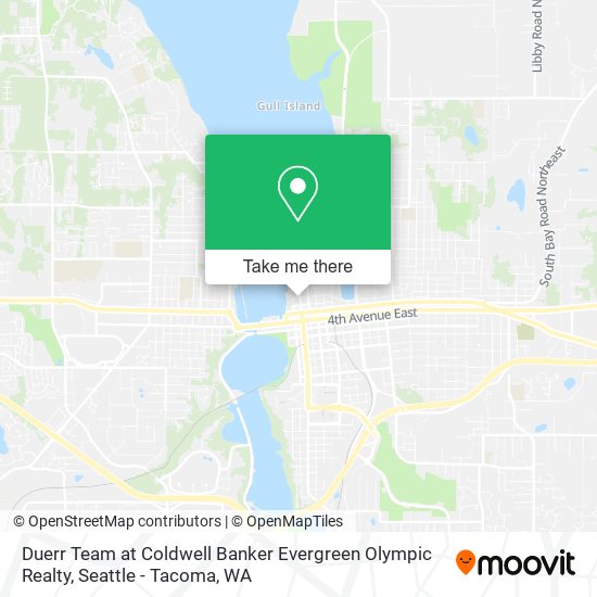 Duerr Team at Coldwell Banker Evergreen Olympic Realty map