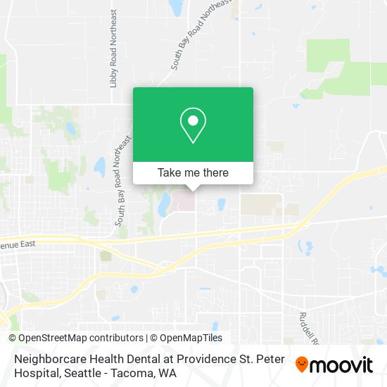 Mapa de Neighborcare Health Dental at Providence St. Peter Hospital