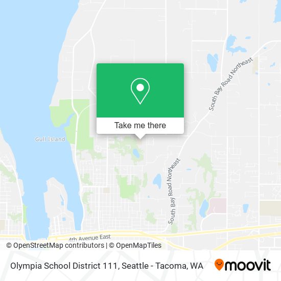 Mapa de Olympia School District 111