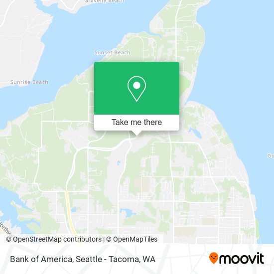 Bank of America map