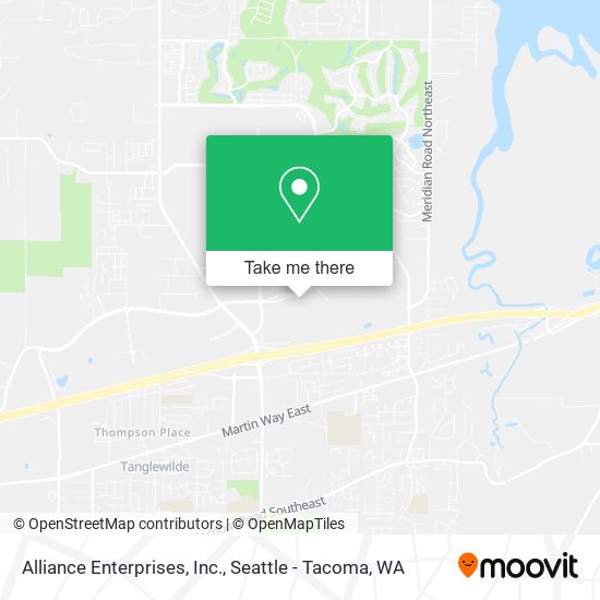 Alliance Enterprises, Inc. map