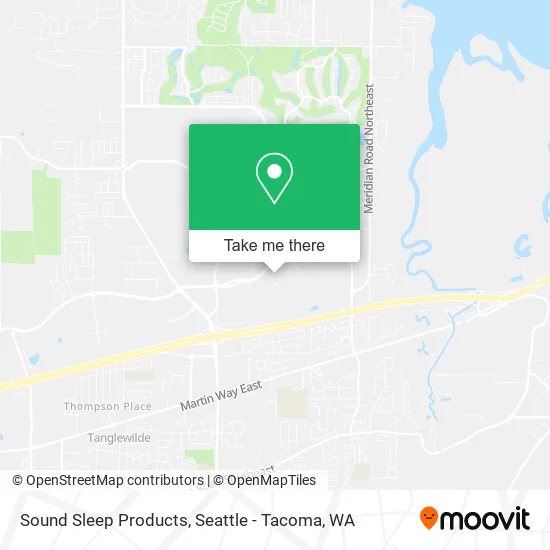 Sound Sleep Products map