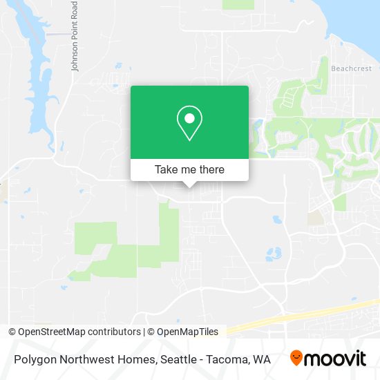 Polygon Northwest Homes map