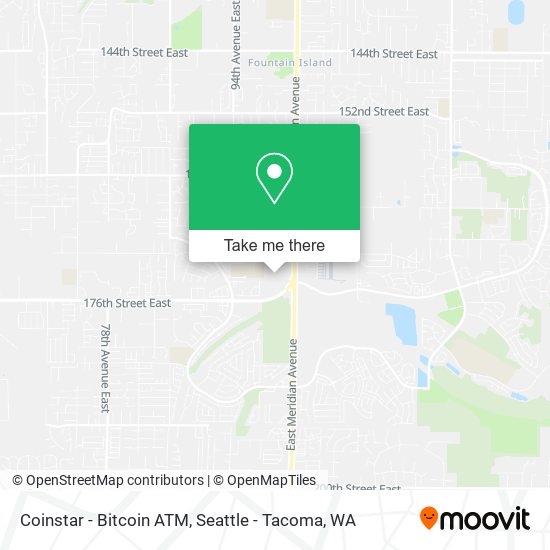 Coinstar - Bitcoin ATM map