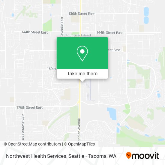 Mapa de Northwest Health Services